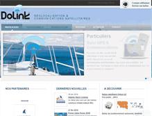Tablet Screenshot of dolink.fr